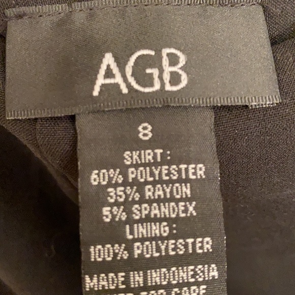 AGB black pencil skirt - Picture 4 of 4